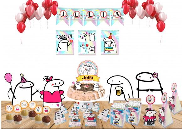 Kit Festa Completa Flork Meme - Kit Festa Bentô