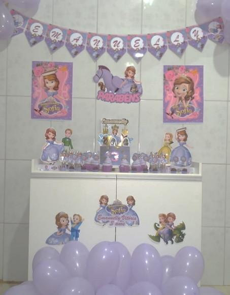 Kit Festa Completa Princesa Sofia