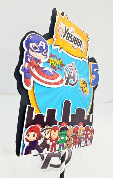 Kit Festa em Casa os Vingadores Cute