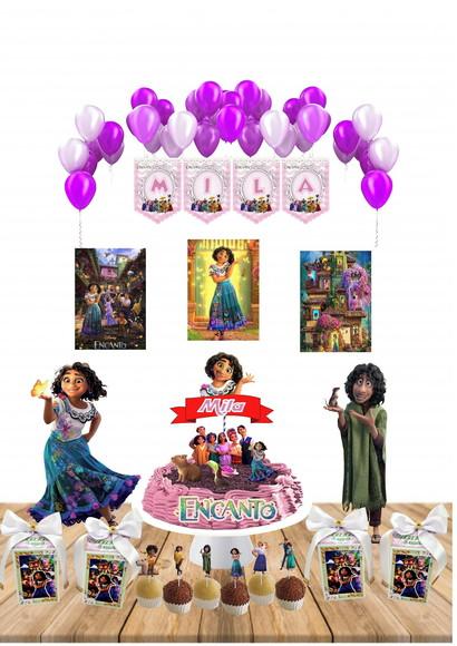 Kit Festa Encanto Disney - com Milk