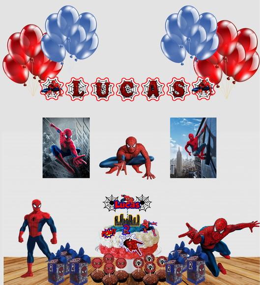 Kit Festa Especial Homem Aranha