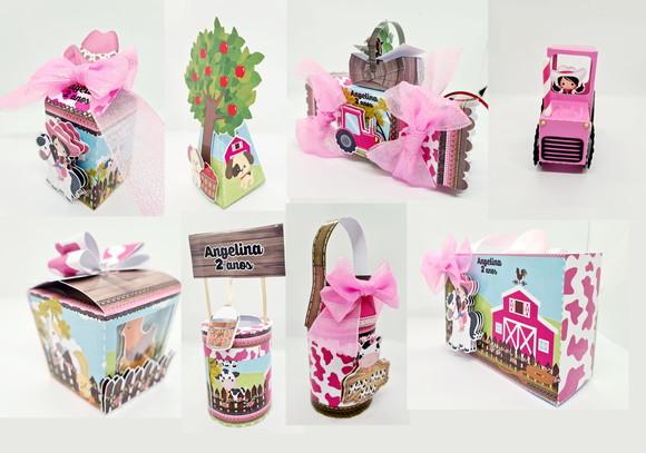 Kit Festa Fazendinha Menina