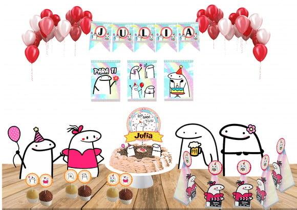 Kit Festa Flork Meme - Kit Festa Bentô