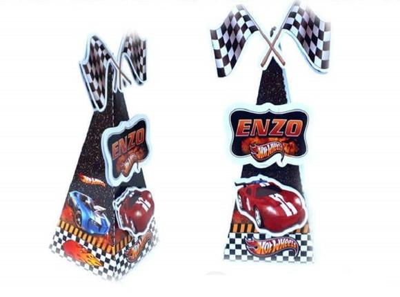 Kit Festa Hot Wheels - Lembrancinhas