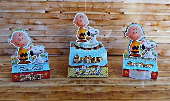 Kit Festa Lembrancinhas Snoopy
