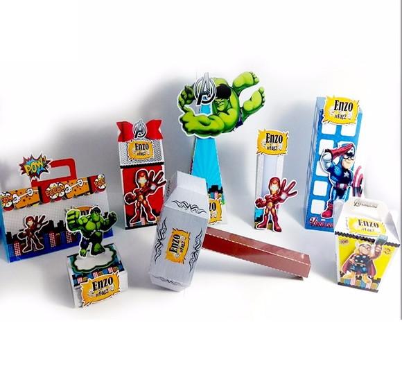 Kit Festa os Vingadores