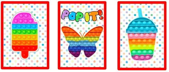 Kit Festa Pop It