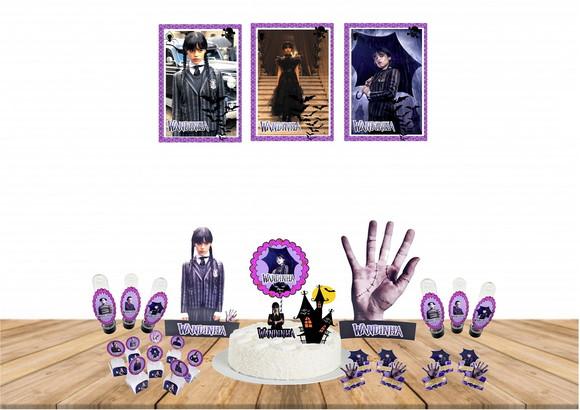 Kit Festa Wandinha Addams