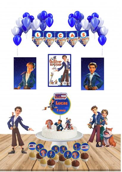 Kit Festinha as Aventuras de Gulliver