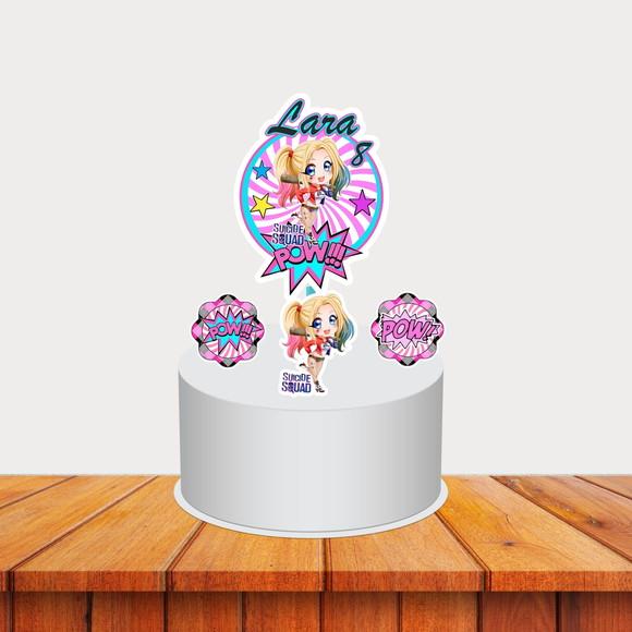 Kit Festinha Arlequina Cute
