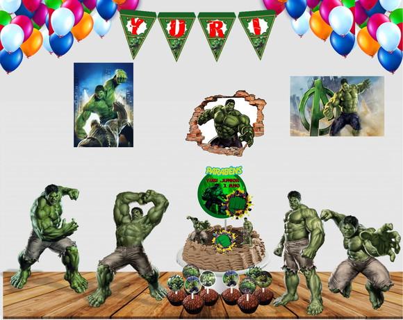 Kit Festinha Incrível Hulk