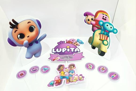 Kit Festinha Lupita no Planeta de Gente Grande