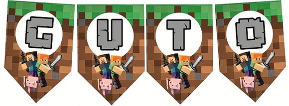 Kit Festinha Minecraft