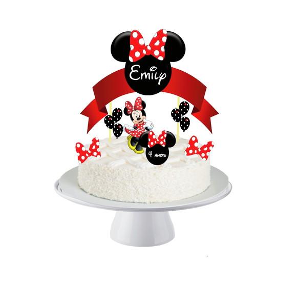 Kit Festinha Minnie Vermelha