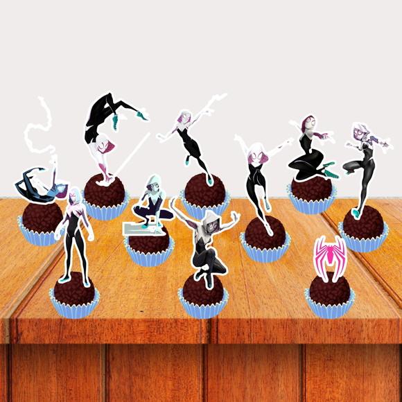 Kit Festinha Spider Gwen