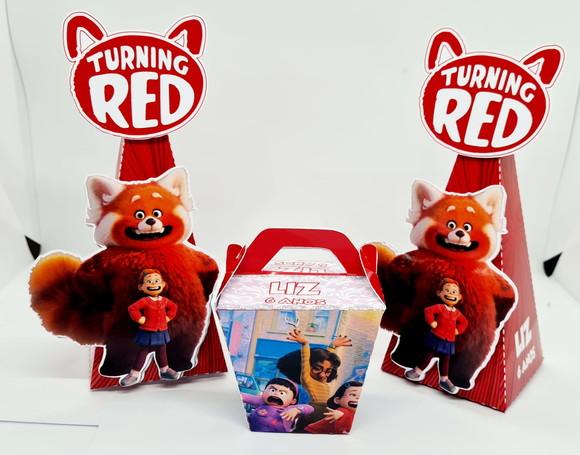 Kit Lembrancinhas Red Crescer É Uma Fera