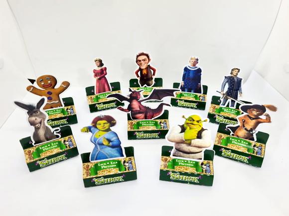 Kit Lembrancinhas Shrek e Fiona