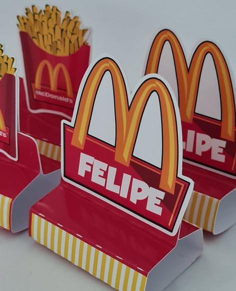 Kit Mini Lembrancinhas Mcdonald's