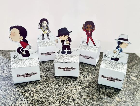 Kit Mini Lembrancinhas Michael Jackson