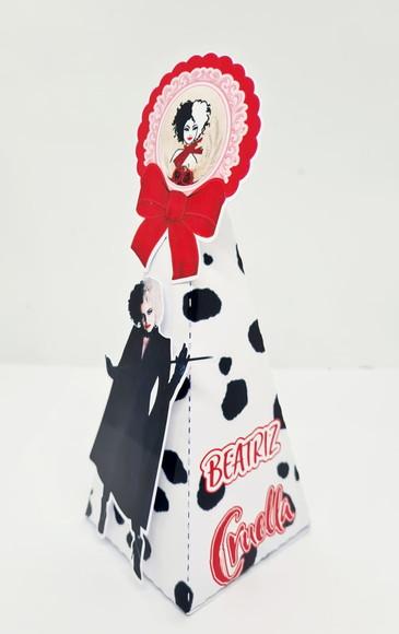 Kit Topo e Caixas Cone Cruella