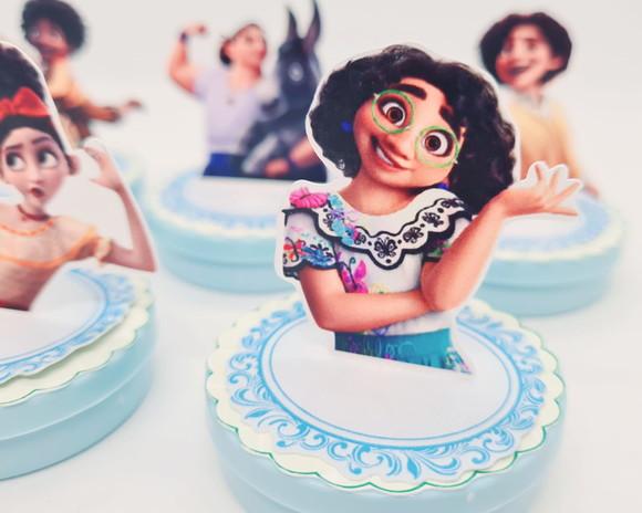 Latinha Acrílica Encanto Disney Azul