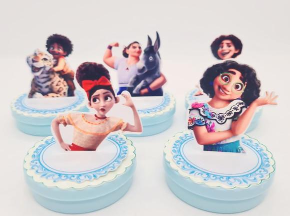 Latinha Acrílica Encanto Disney Azul