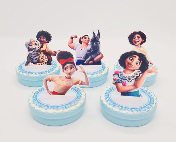 Latinha Acrílica Encanto Disney Azul