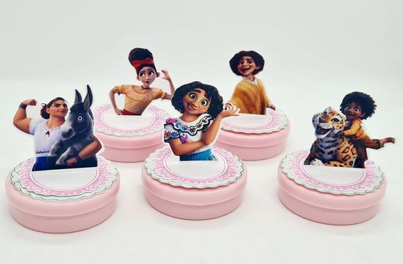 Latinha Acrílica Encanto Disney Rosa