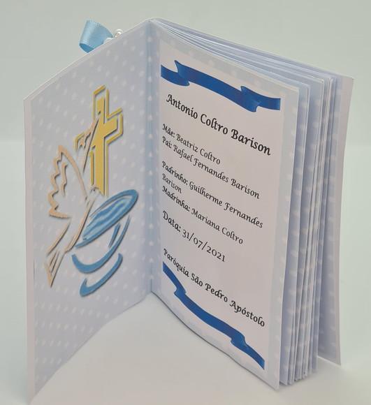 Lembrancinha Batizado - Livrinho de Orações