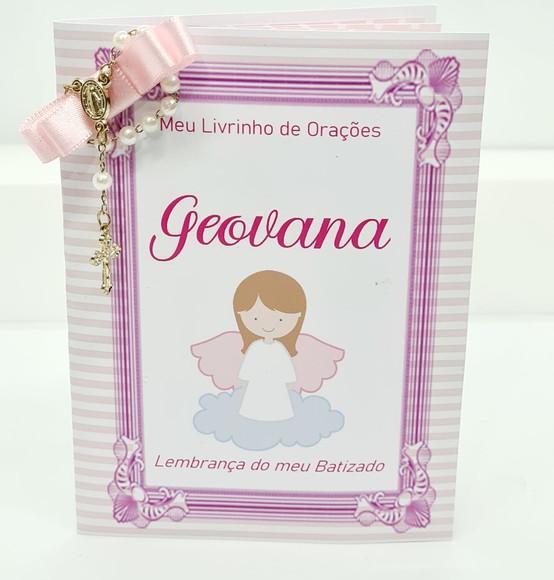 Lembrancinha Batizado - Livrinho de Orações