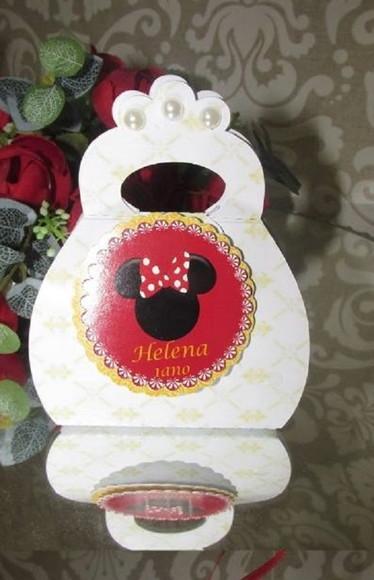 Mini Bolsinha Minnie Vermelha