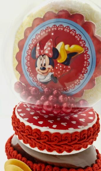 Nutella Personalizada Minnie Vermelha