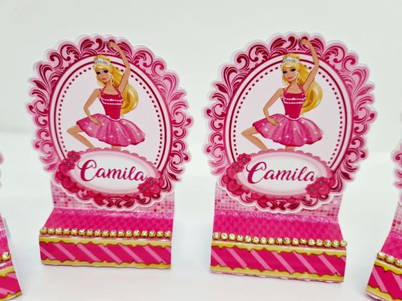 Porta Bis Barbie Rosa