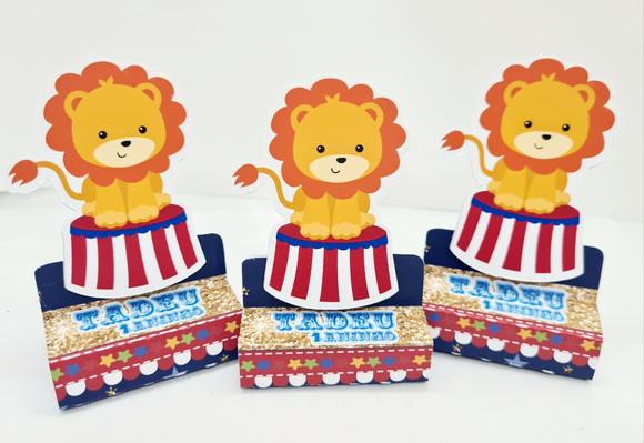 Porta Bis Duplo Circo Azul