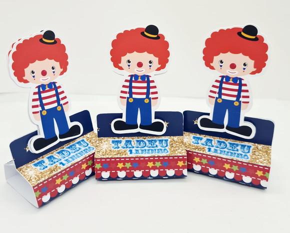 Porta Bis Duplo Circo Azul