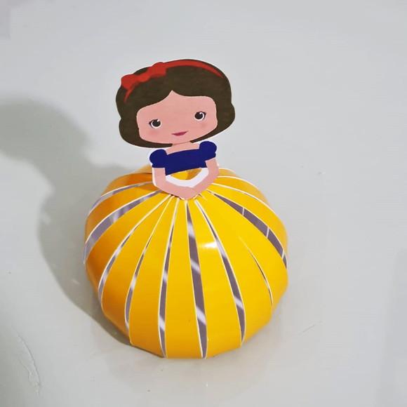 Porta Bombom Branca de Neve Cute