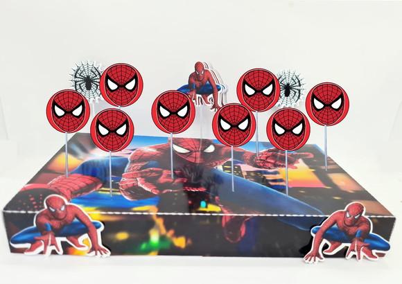 Porta Pirulito Homem Aranha
