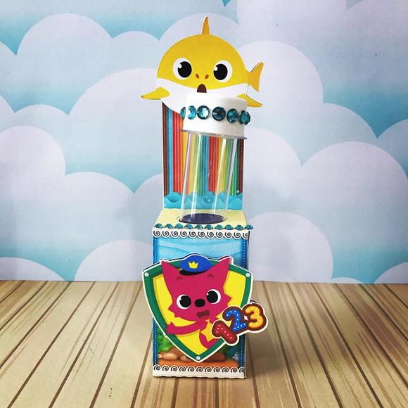 Porta Tubete Baby Shark