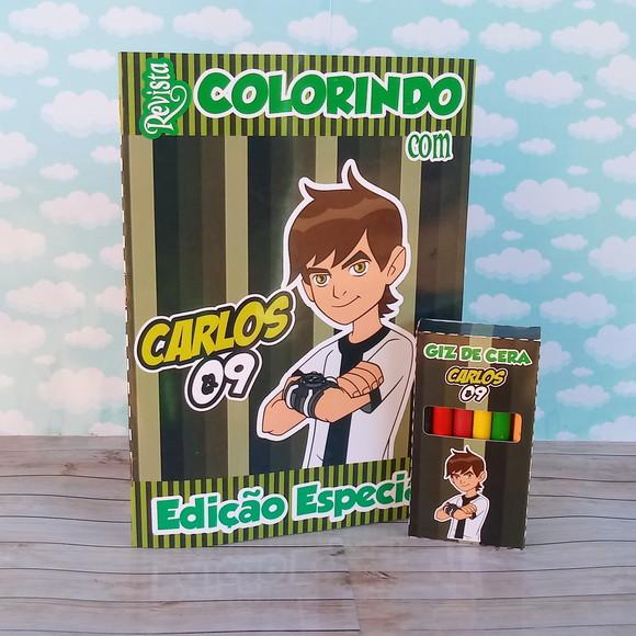Revistinha de Colorir Ben 10