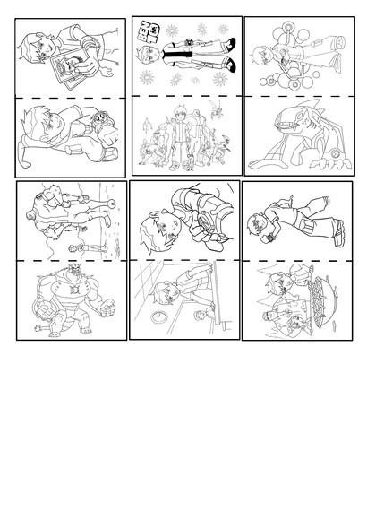 Revistinha de Colorir Ben 10