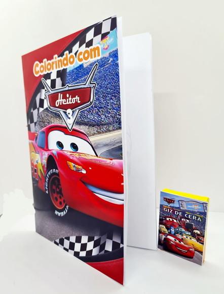 Revistinha de Colorir Carros - Mcqueen