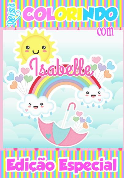Revistinha de Colorir Chuva de Amor