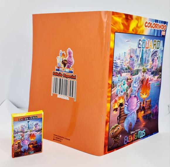 Revistinha de Colorir Elementos Disney