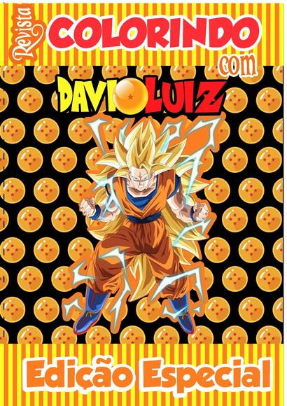 Revistinha de Colorir Dragon Ball Z