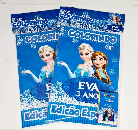 Revistinha de Colorir Frozen