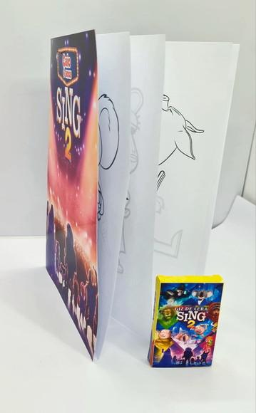 Revistinha de Colorir Sing 2