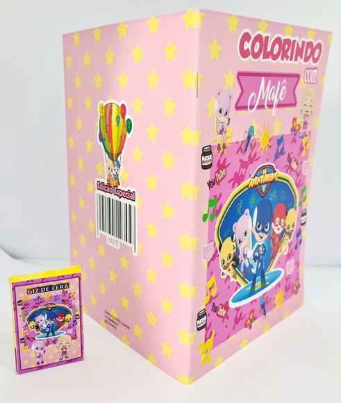 Revistinha de Colorir os Aventureiros