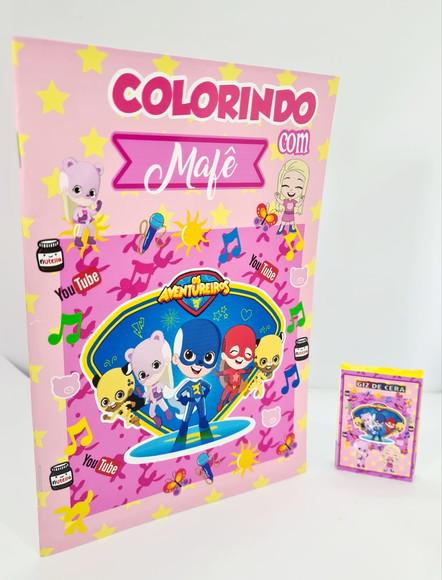 Revistinha de Colorir os Aventureiros