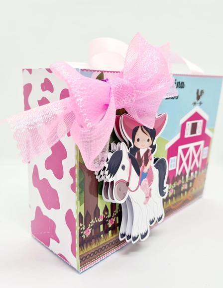 Sacolinha Surpresa Fazendinha Rosa