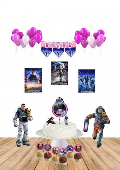 Só Um Bolinho Buzz Lightyear Rosa